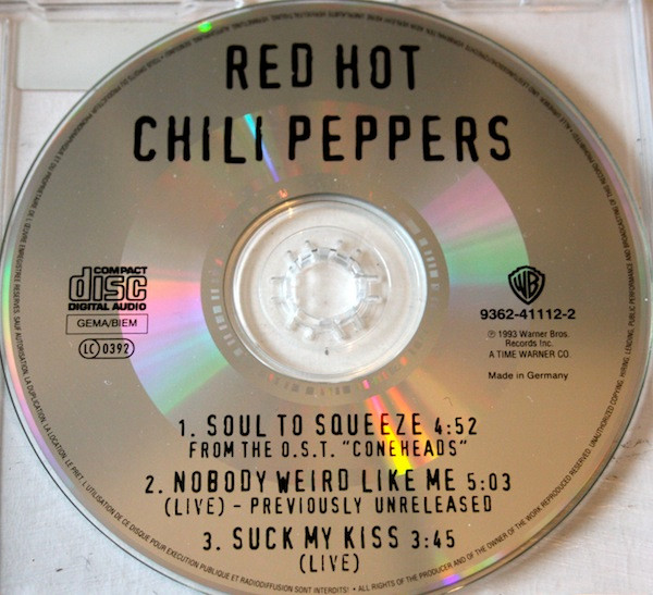 RED HOT CHILI PEPPERS ''SOUL TO SQUEEZE'' 1993 - Figura 2