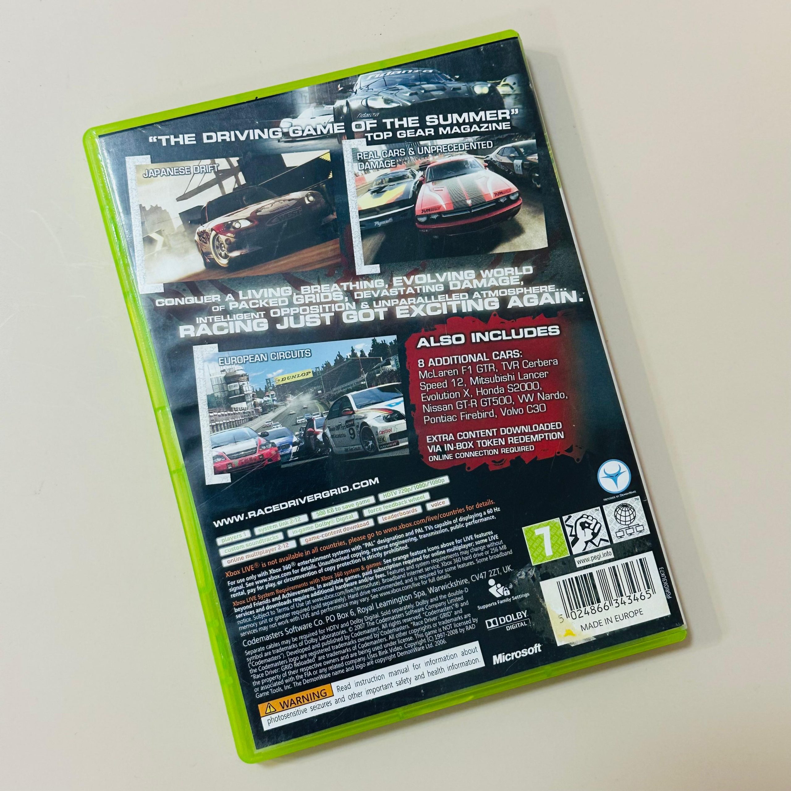 RACE DRIVER: GRID RELOADED 2010 - Figura 3
