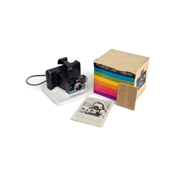 Polaroid Colorpack II Land Camera – 1970s – Original Box & Manuals