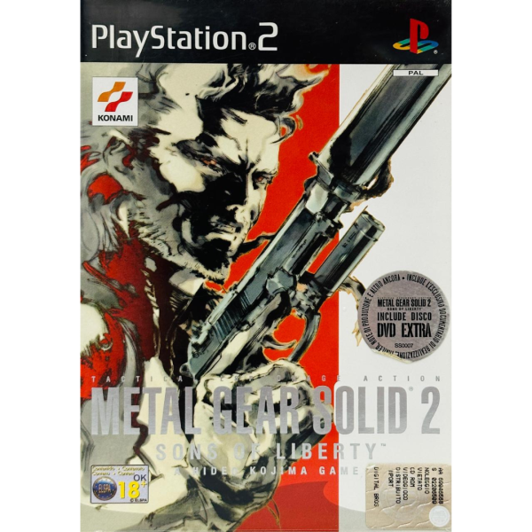 LOJË PS2 ”METAL GEAR SOLID 2: SONS OF LIBERTY” 2001