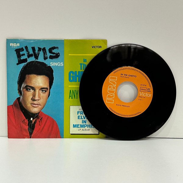 ELVIS ''IN THE GHETTO'' 45 RPM 1977 - Figura 4