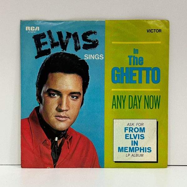 ELVIS ''IN THE GHETTO'' 45 RPM 1977 - Figura 2