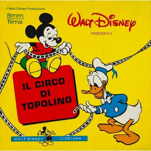 TOPOLINO FILM SUPER 8MM 1972