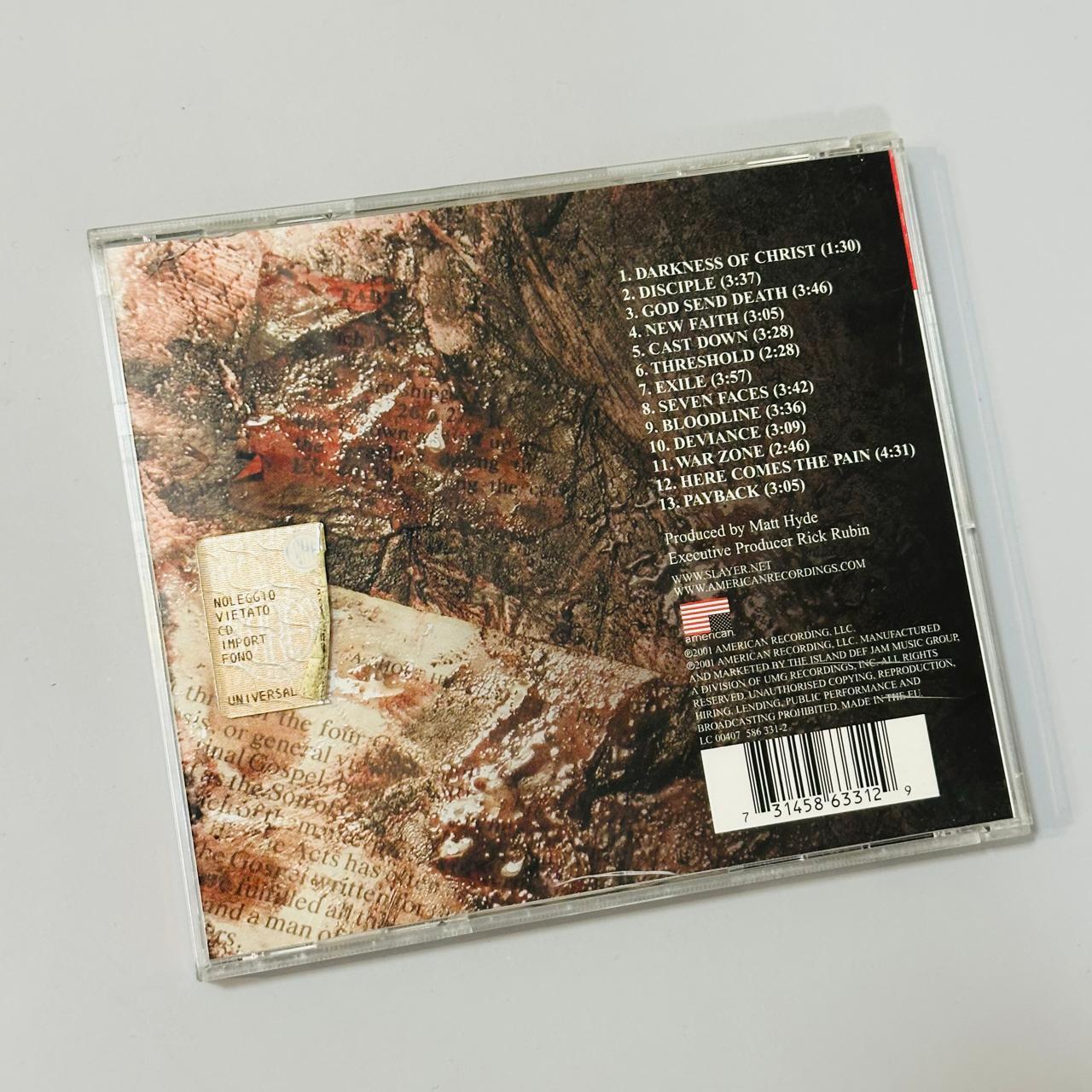 SLAYER "GOD HATE US ALL" 2007 - Figura 3