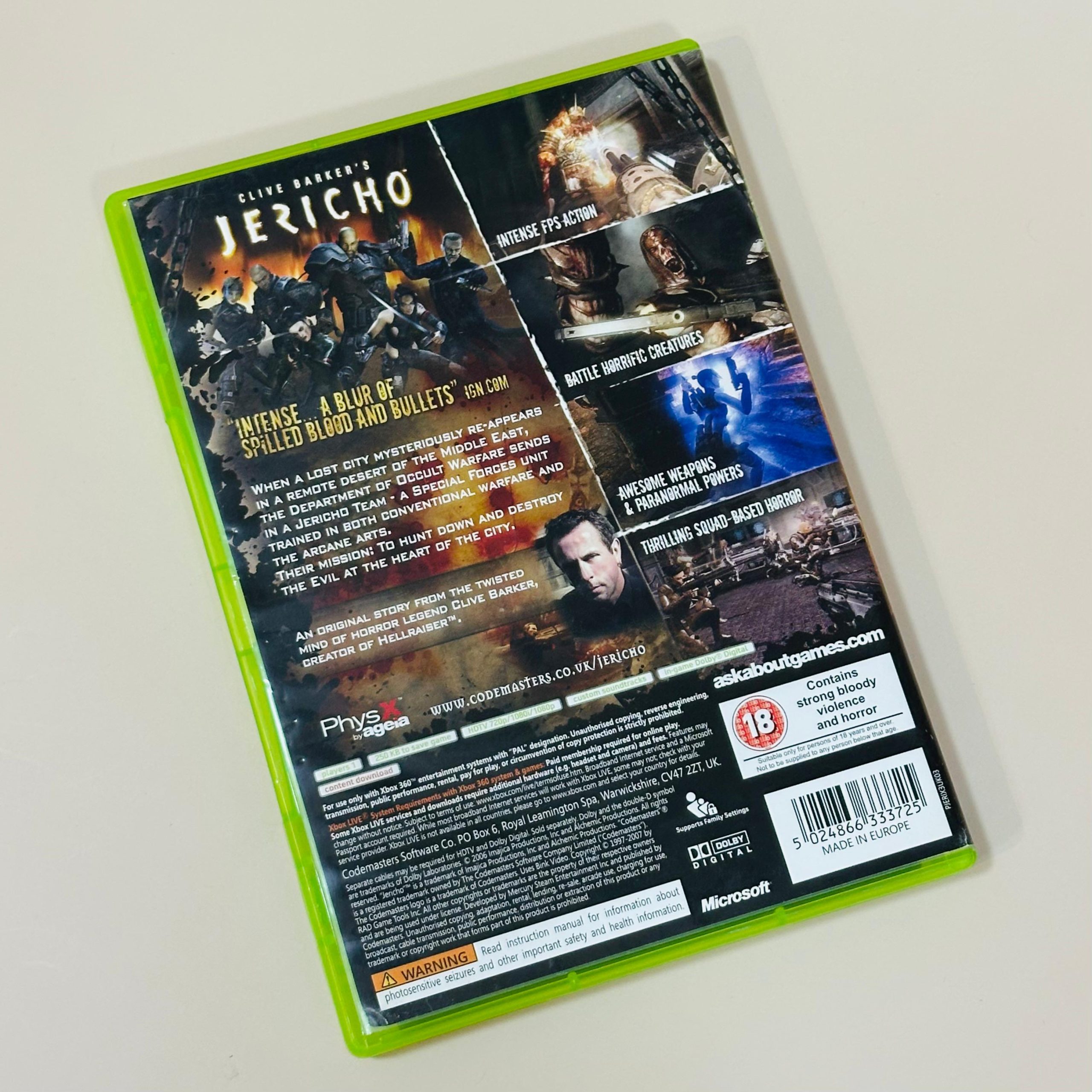 CLIVE BARKER'S JERICHO 2007 - Figura 3