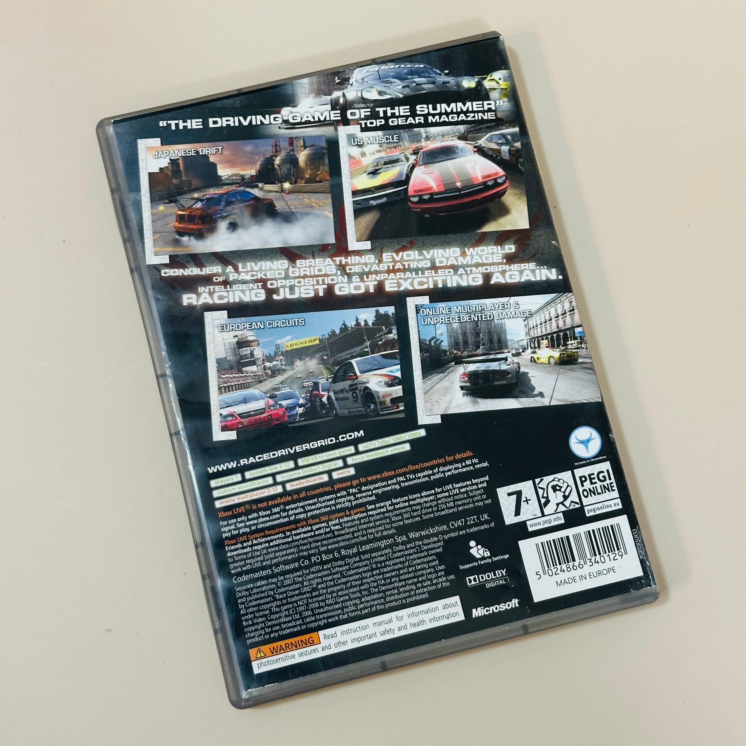 RACE DRIVER: GRID 2008 - Figura 3