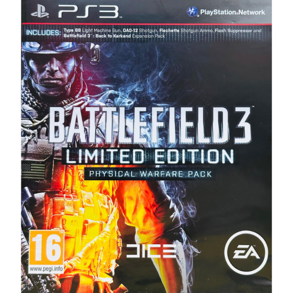 BATTLEFIELD 3: PHUSICAL WARFARE PACK 2011