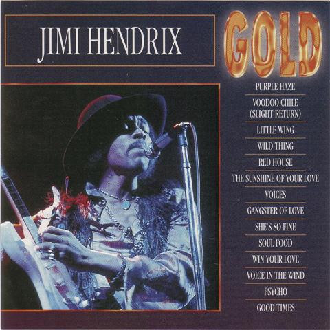 JIMI HENDRIX GOLD 1993