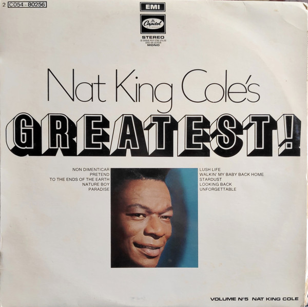 NAT KING COLE "NAT KING COLE'S GREATEST!" 1969
