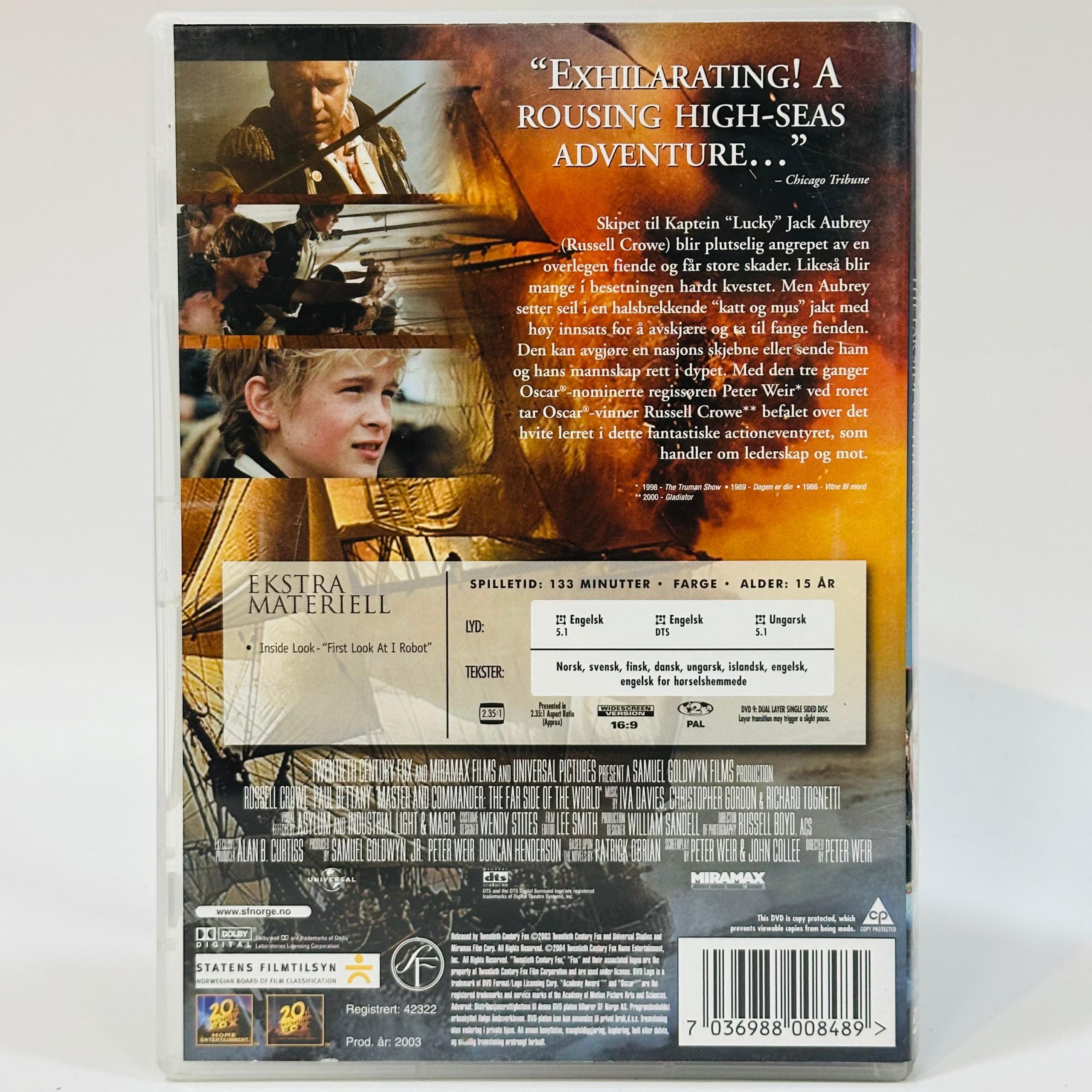 MASTER & COMMANDER: THE FAIR SIDE OF THE WORLD 2003 - Figura 4