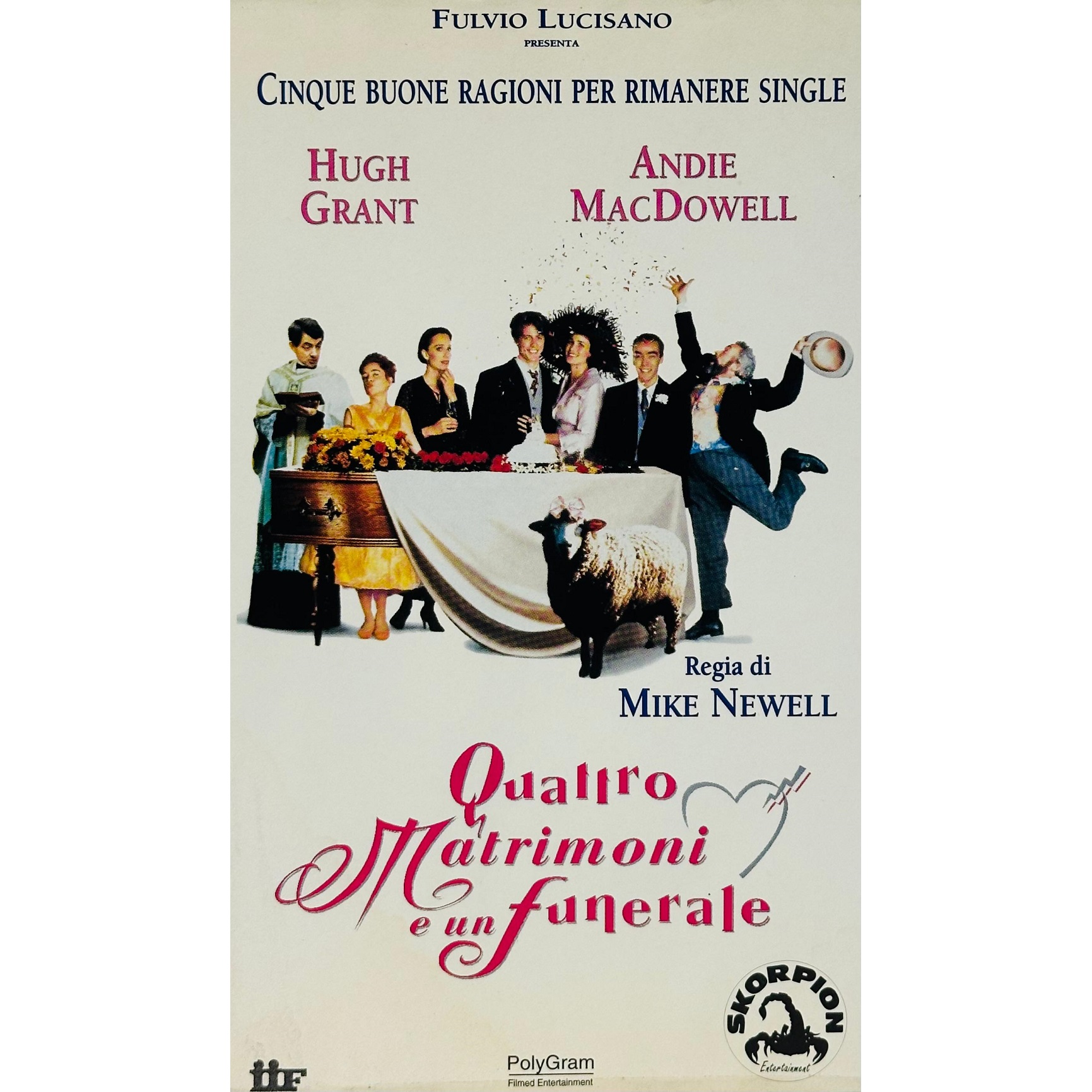 FOUR WEDDINGS AND A FUNERAL 1994