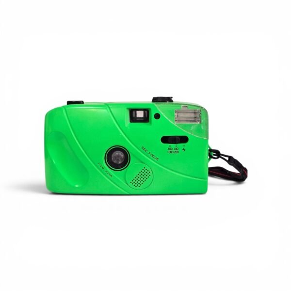 Vintage Green 35mm Focus Free Film Camera