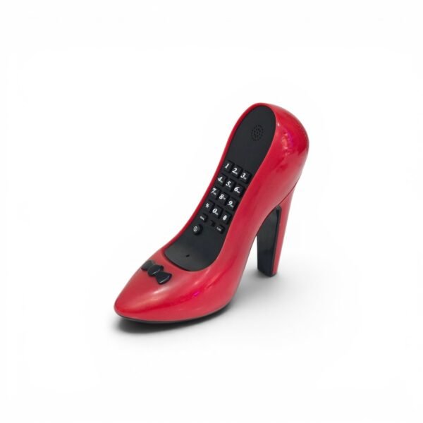 Vintage Red High Heel Telephone