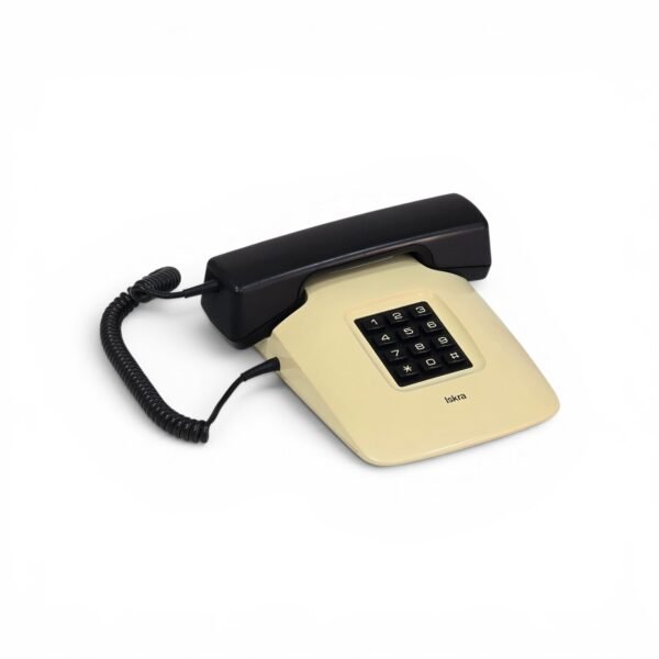 Iskra ETA 86 S Vintage Push-Button Telephone (1989, Yugoslavia)