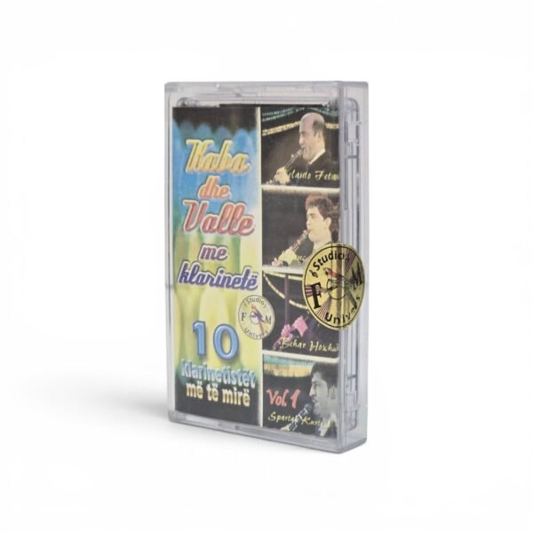 Kaba dhe Valle me Klarinetë Vol. 1 – Audio Cassette (New)