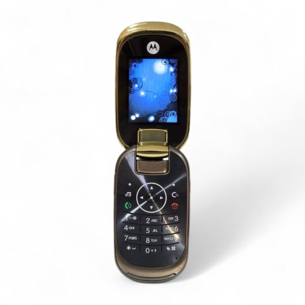 Motorola PEBL U9 Gold Flip Phone