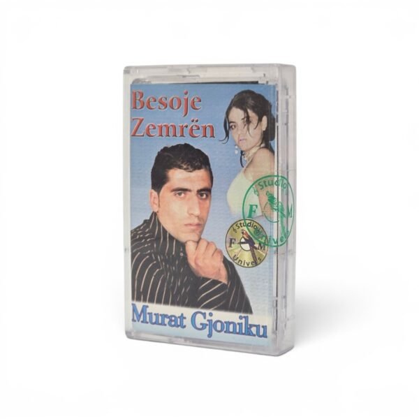 Murat Gjoniku – Besoje Zemrën | Original Audio Cassette (New & Sealed)
