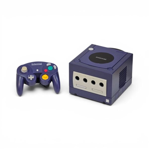 Nintendo GameCube DOL-001 Purple Console with Original Controller