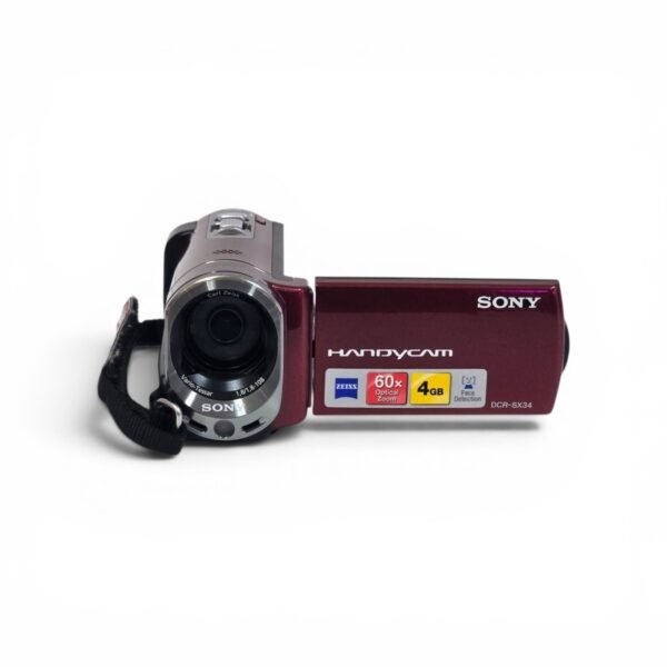 Sony Handycam DCR-SX34 Digital Camcorder 60x Zoom