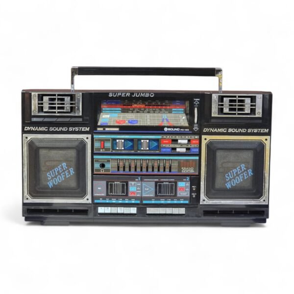 Super Jumbo Vintage Stereo Boombox