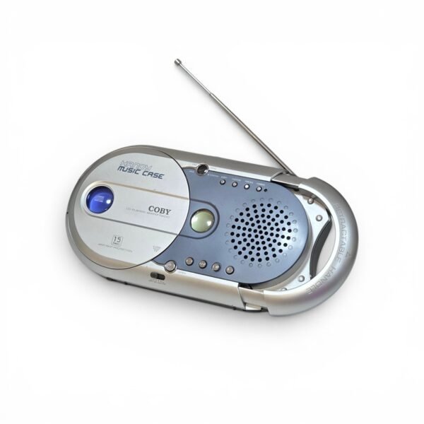 COBY Handy Music Case CX-CD204 Portable CD Player AM/FM Radio