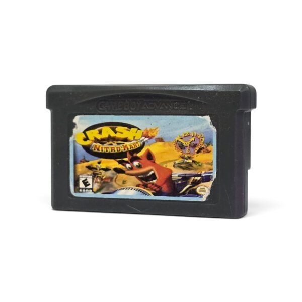 Crash Nitro Kart Nintendo Game Boy Advance Cartridge (Reproduction)
