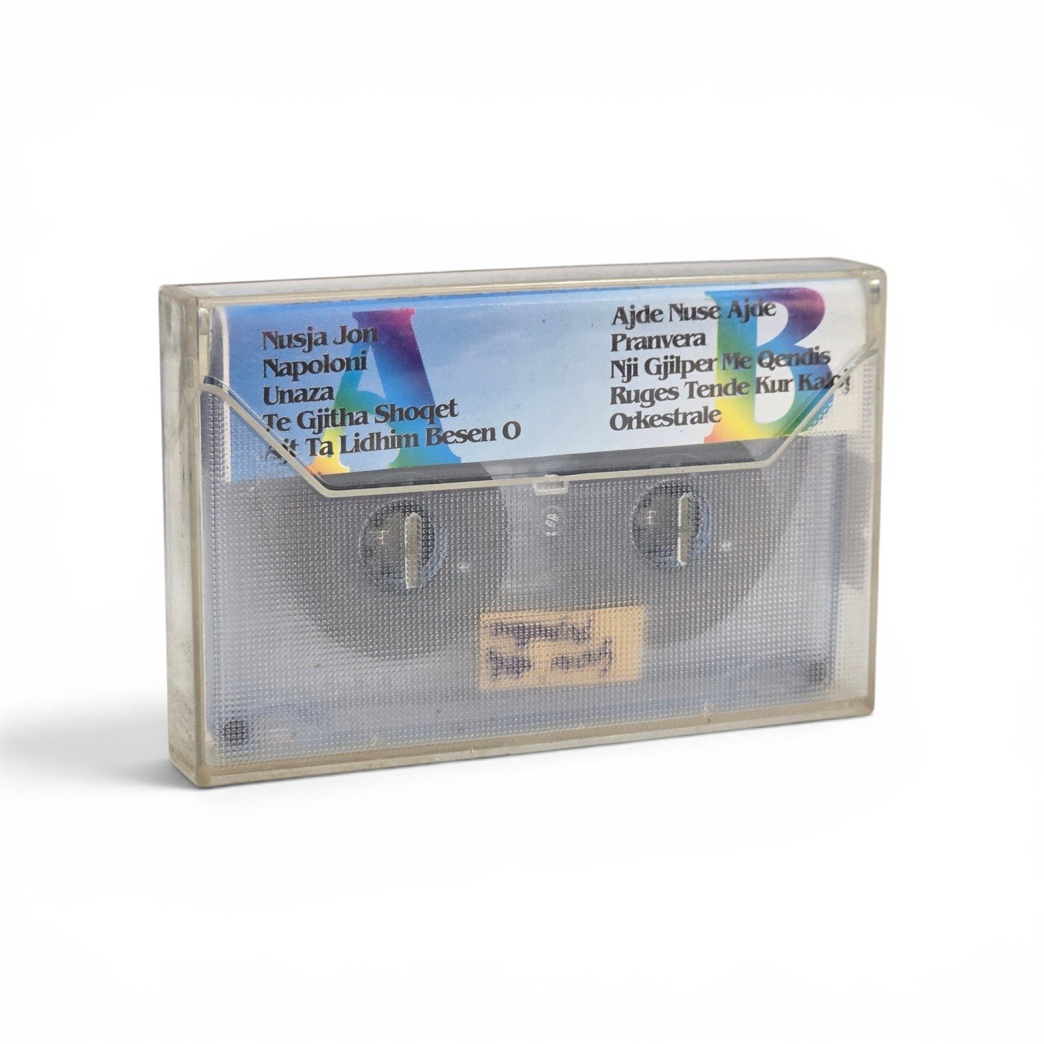 Goni Zekes dhe Grupi Shoqëria – Këngë Dasme | Audio Cassette - Figura 2