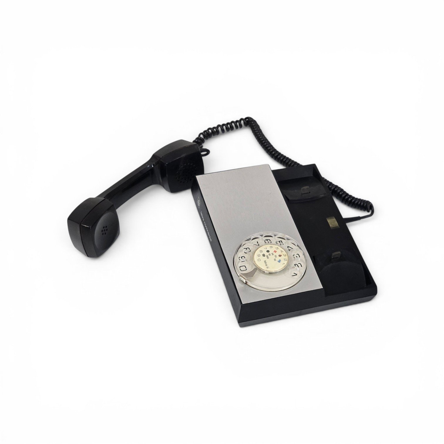 Iskra Continental – Telefon Fiks Rotary Vintage - Figura 2