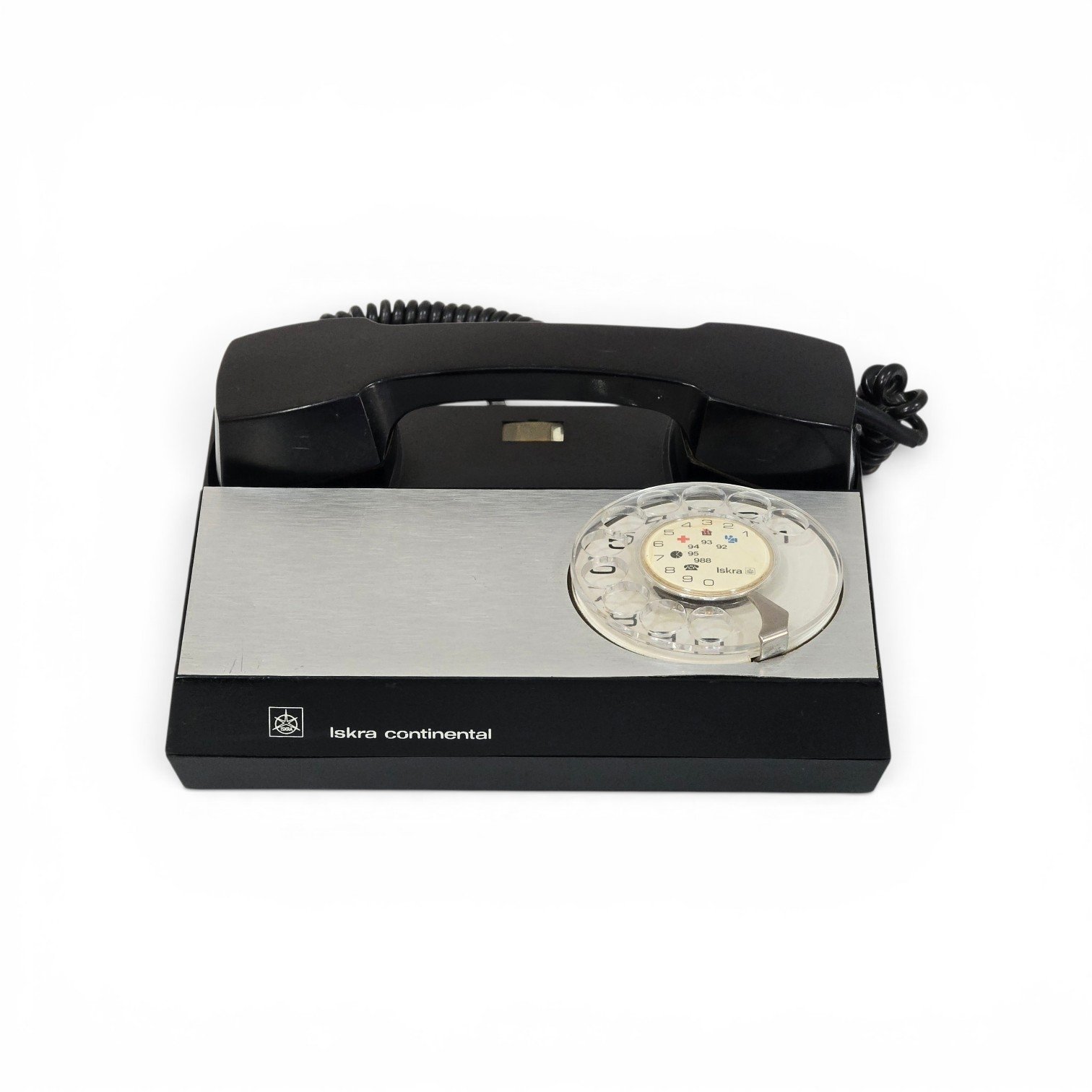 Iskra Continental – Telefon Fiks Rotary Vintage - Figura 4