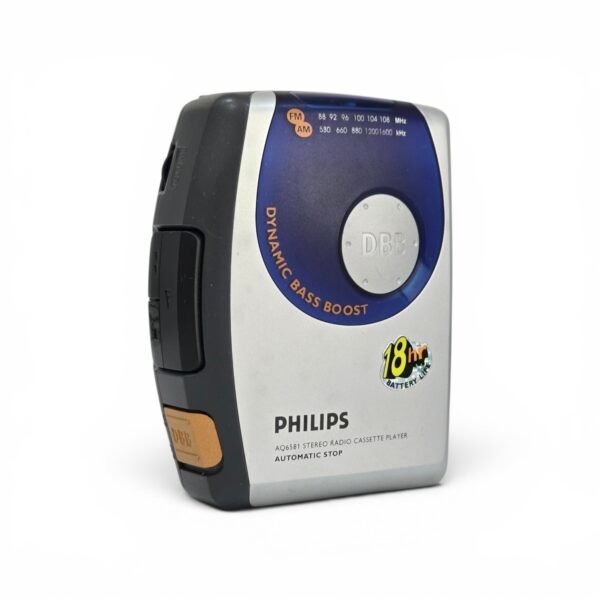 Philips AQ6581 Dynamic Bass Boost AM/FM Radio Cassette Player