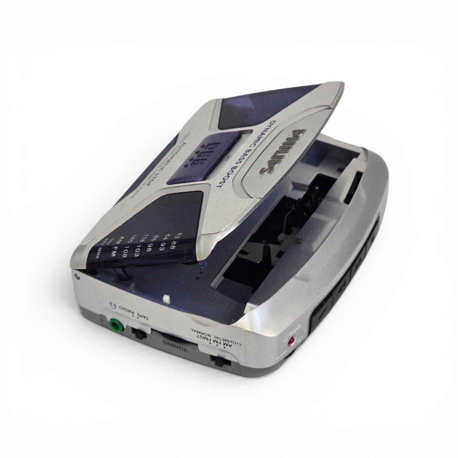 Philips AQ6595 Portable Radio Cassette Player Dynamic Bass Boost - Figura 2