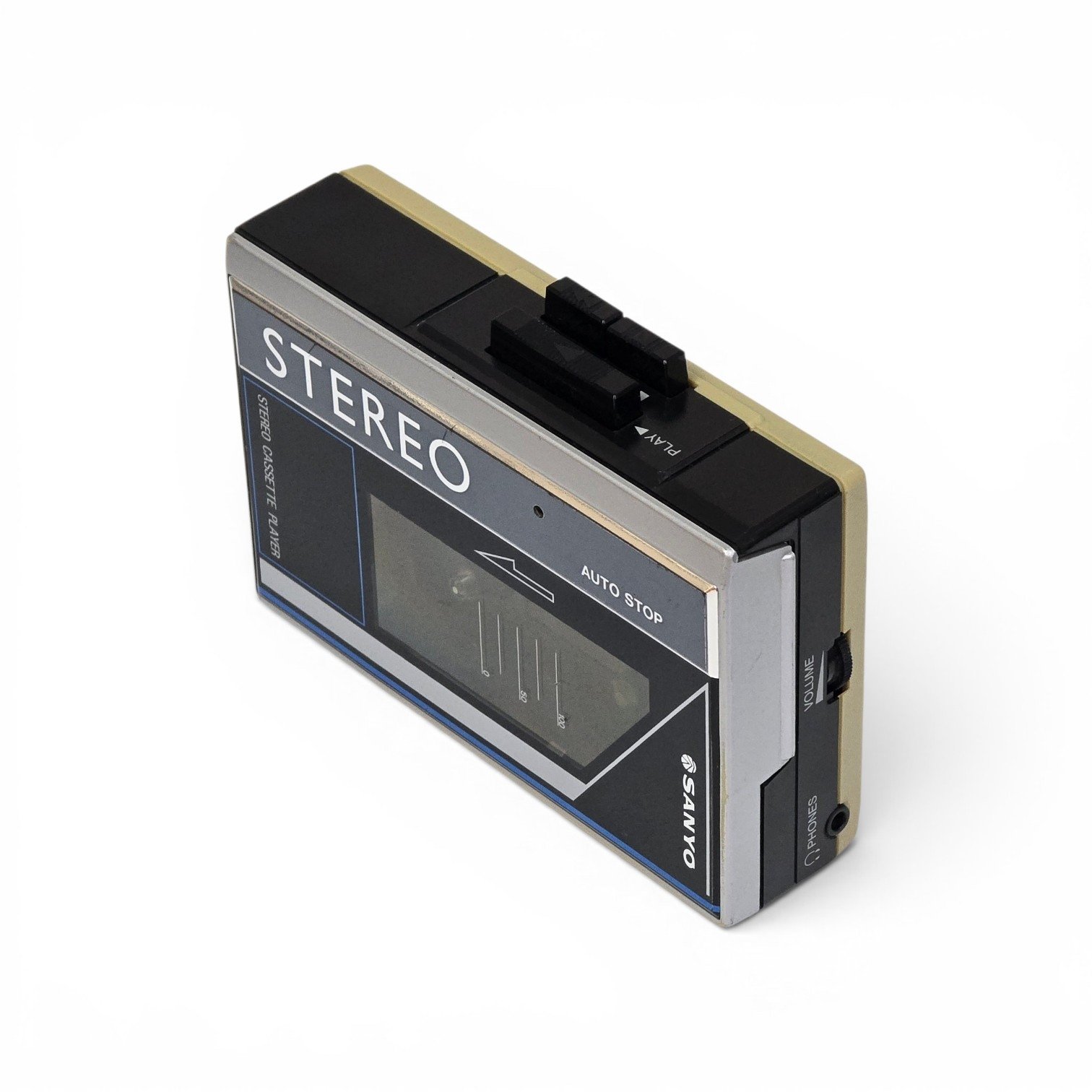 Sanyo MGP-9 Stereo Cassette Player Auto Stop - Figura 2