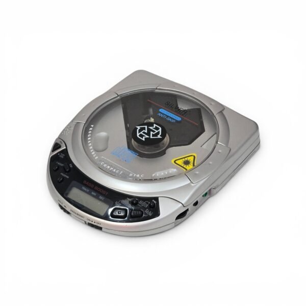 Silver Portable CD Player CD379