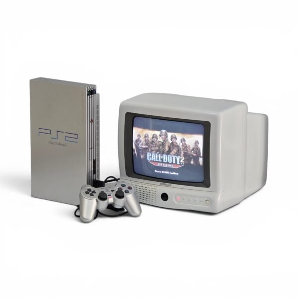 Sony PlayStation 2 PS2 SCPH-50004 Silver PAL (2003)