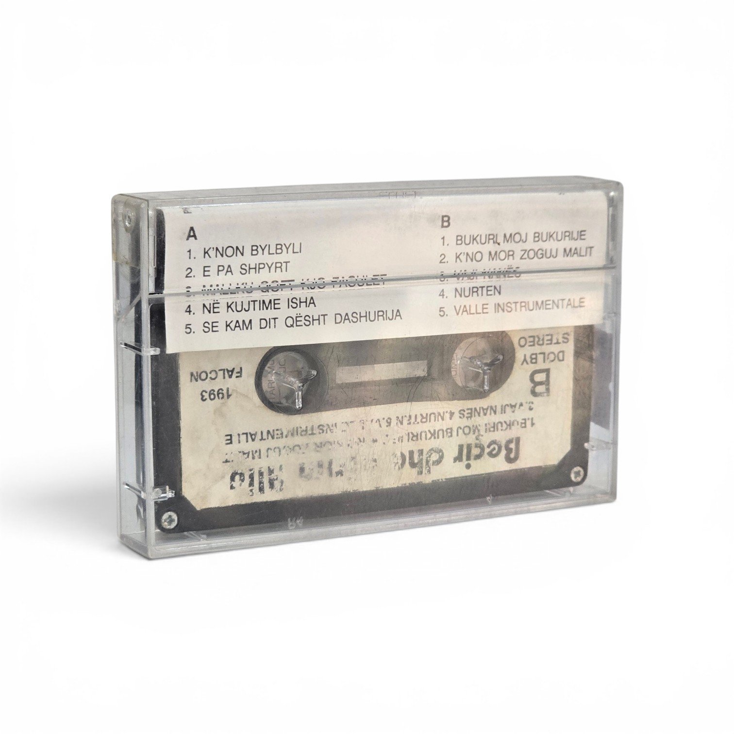 Vëllezërit Aliu – Këndon Bilbili | Audio Cassette - Figura 2