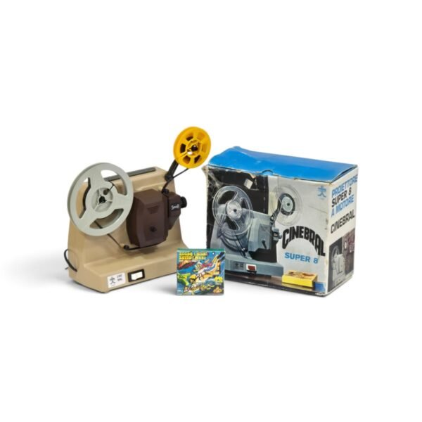Cinebral Super 8 Mod. A BRAL Italian Film Projector – 1970s