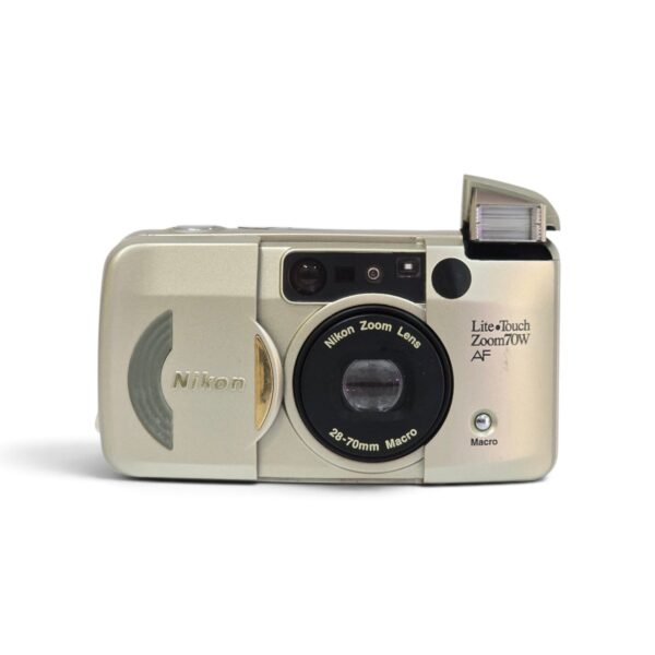 Nikon Lite Touch Zoom 70W AF 35mm Film Camera 28-70mm Macro Lens