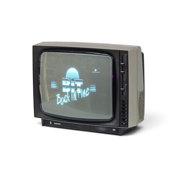 Philips Raffael Sport 620 Vintage Black & White CRT TV – 1977