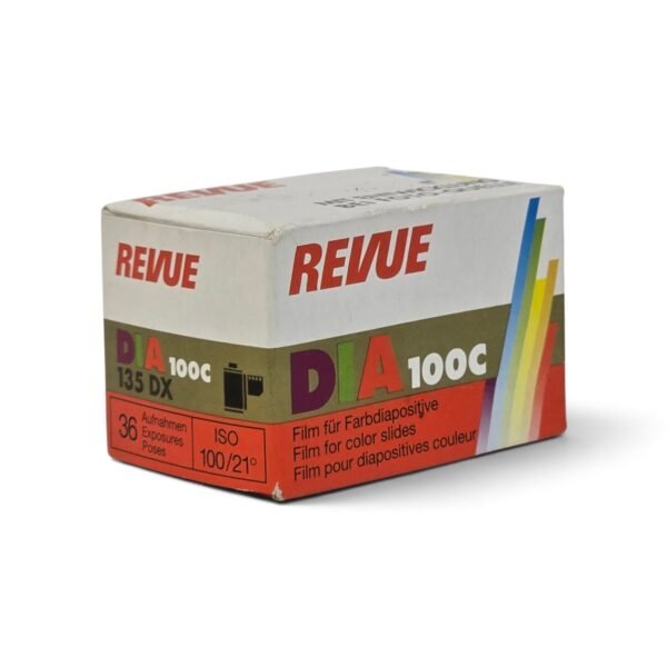 REVUE DIA 100C Color Slide Film 135-36 – Expired 2002