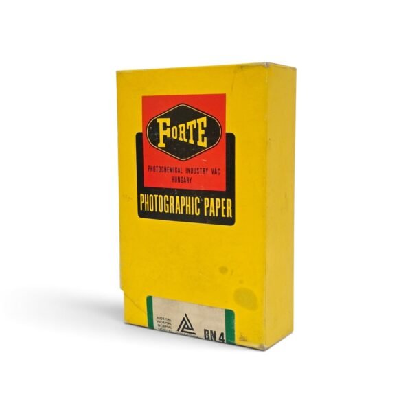 Forte Bromofort BN 4 – Letër Fotografike Vintage 9×14cm | 100 Fletë – Hungary